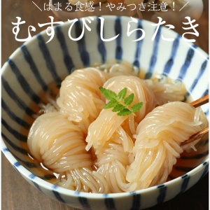 いしるを使用した美味しい結びしらたきです